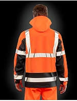 Result R 507X Bezpečnostná bunda 30.507X fluorescenčná oranžová/čierna