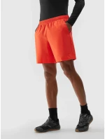 Pánské sportovní šortky z recyklovaných materiálů 4F - oranžové