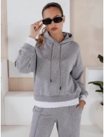 Dámska tepláková súprava SANELIS sivá FashionStreet AY0986 Dámska tepláková súprava SANELIS sivá FashionStreet AY0986