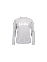 Cyklistické tričko POC W's Reform Enduro Jersey, svetlosivé