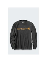 Tričko Carhartt Dearborn Relaxed LS s logom CARBON Tričko Carhartt Dearborn Relaxed LS s logom CARBON