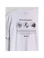 Dámske voľné tričko s potlačou 4F 4FKAW26TTSHF4507-10S