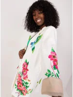 Dámska bunda DHJ MA 18525 15.43 Ecru mix vzor - FPrice