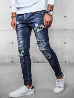 FashionStreet pánske modré džínsové nohavice UX4100