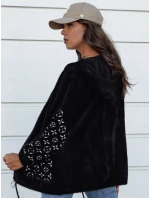 Dámska prechodná bunda z alpaky WINONA black FashionStreet NY0667