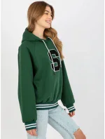 Mikina RV BL 8372.04P tmavo zelená