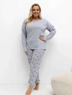 Pohodlné pyžamo pre plnoštíhly model 221195 Forever Pink