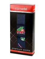 Pánske ponožky A63 Premium - CORNETTE Pánske ponožky A63 Premium - CORNETTE