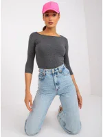 Blúzka RV BZ 4690.67 tmavo šedá Blúzka RV BZ 4690.67 tmavo šedá