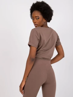 Tričko RV TS 4838.73P hnedá