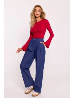 M799 Široké nohavice - modré