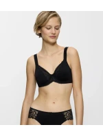 Dámska podprsenka Modern Lace+Cotton Bra W - BLACK black 0004 - TRIUMPH