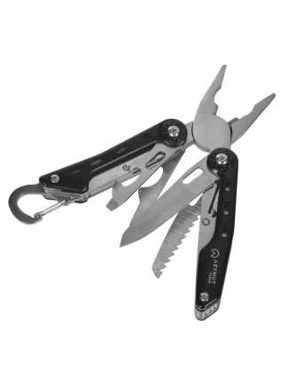 AZYMUT Turon multitool - 10 nástrojov + karabína + puzdro na opasok (H-P224108)