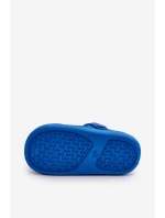 Klapki Dziecięce Piankowe Z Ozdobą Niebieskie Opleja