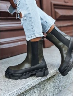 Dámske čižmy FROSTFALL green FashionStreet ZY0354 Dámske čižmy FROSTFALL green FashionStreet ZY0354