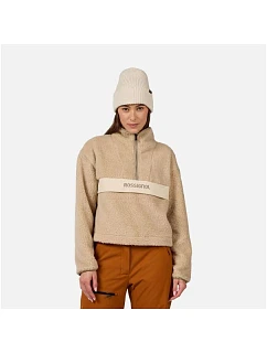 Dámska mikina ROSSIGNOL W ALLTRACK HZ FLEECE, sivá