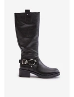 Zazoo 70141 Dámske kožené podkolienky Black Zazoo 70141 Dámske kožené podkolienky Black