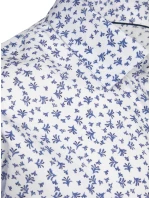 Pánska ležérna biela košeľa FashionStreet DX2641 Pánska ležérna biela košeľa FashionStreet DX2641