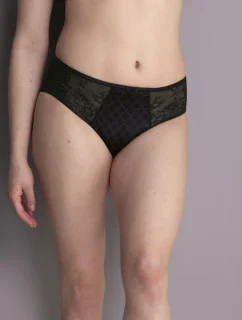 Rozmarínové nohavičky vyššie+ 1385 čierna - RosaFaia