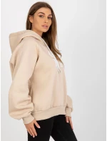 Dámska mikina EM BL 651 2.14X béžová - FPrice