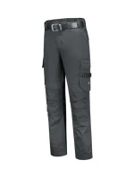 Pracovné nohavice Twill Cordura unisex pracovné nohavice tmavosivé
