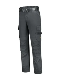 Pracovné nohavice Twill Cordura unisex pracovné nohavice tmavosivé