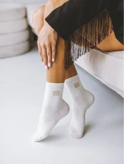 Dámske ponožky malý vzor Fashion GG 0200.043