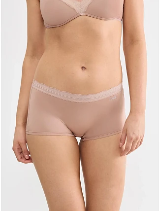 Nohavičky sloggi GO Blush Short 2P hnedé Cameo Brown – SLOGGI Nohavičky sloggi GO Blush Short 2P hnedé Cameo Brown – SLOGGI