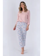Pyžamo Leveza Fidelia 1510 7/8 M-2XL