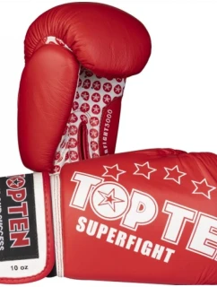Boxerské rukavice TOP TEN RTT-10 SUPERFIGHT 3000 STARS (WAKO APPROVED new)
