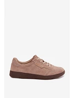 Dámske semišové kožené tenisky Vinceza 79635 beige Dámske semišové kožené tenisky Vinceza 79635 beige
