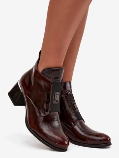 Topánky na podpätku model 219404 Krok vo veľkom štýle