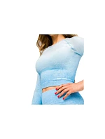 GymHero Ombre Rushguard s dlhým rukávom LONG-BABYBLUE Modrá M GymHero Ombre Rushguard s dlhým rukávom LONG-BABYBLUE Modrá M