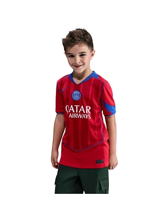 Detský dres Nike PSG Stadium 2025/26 červená HM4126 680