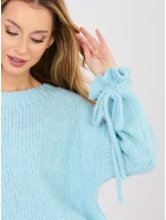 Jumper MI SW 1512.28 svetlomodrý Jumper MI SW 1512.28 svetlomodrý