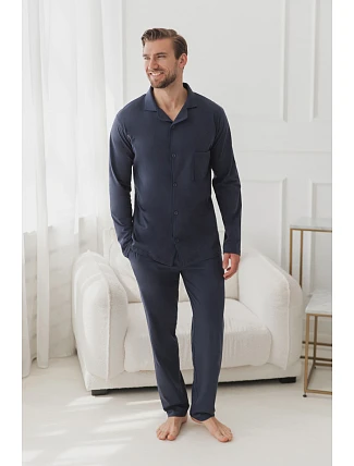 3666 Pánske dlhé pyžamo ARTURO 3XL–4XL 3666 Pánske dlhé pyžamo ARTURO 3XL–4XL
