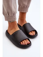 Lekkie Klapki Damskie Big Star NN274A042 Czarne