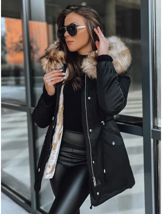 Dámska zimná bunda GARNET black FashionStreet TY3947 Dámska zimná bunda GARNET black FashionStreet TY3947