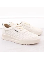 Čierne dámske kožené tenisky na podpätku Sergio Leone PB236-S