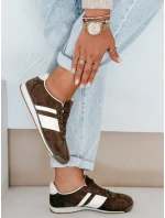 FashionStreet hnedé dámske tenisky ZY1049 FashionStreet hnedé dámske tenisky ZY1049