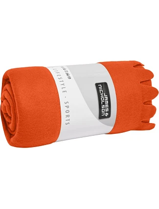 Daiber JN 957 Fleecová deka so strapcami 02.0957 oranžová Daiber JN 957 Fleecová deka so strapcami 02.0957 oranžová