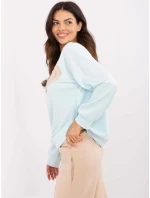 Mikina DHJ BL 20322.72 svetlo modrá