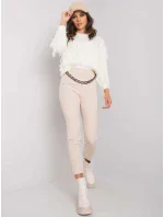 Nohavice LC SP 21Y 5015.64P svetlo béžové