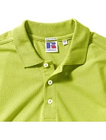 Russell Athletic 566M Pánske elastické polo tričko z piké 10.566M azúrovo modré Russell Athletic 566M Pánske elastické polo tričko z piké 10.566M azúrovo modré