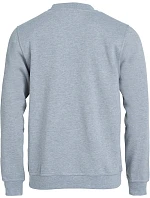 Mikina Clique Basic Roundneck Unisex 67.2130 sivá melírovaná Mikina Clique Basic Roundneck Unisex 67.2130 sivá melírovaná