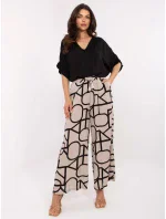 Nohavice D73771M62237G beige