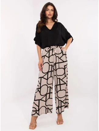 Nohavice D73771M62237G beige