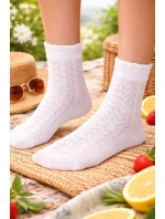 Dámske ažurové ponožky 205