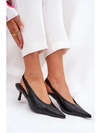 Lodičky s ihlovým podpätkom model 209438 Krok vo veľkom štýle Lodičky s ihlovým podpätkom model 209438 Krok vo veľkom štýle