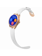 Smart hodinky Gravity Rose Gold White GT25-4 Smart hodinky Gravity Rose Gold White GT25-4